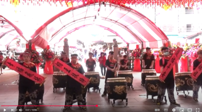 戰鼓隊大雅永興宮媽祖文化表演
